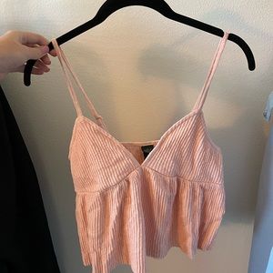 Pink tank top